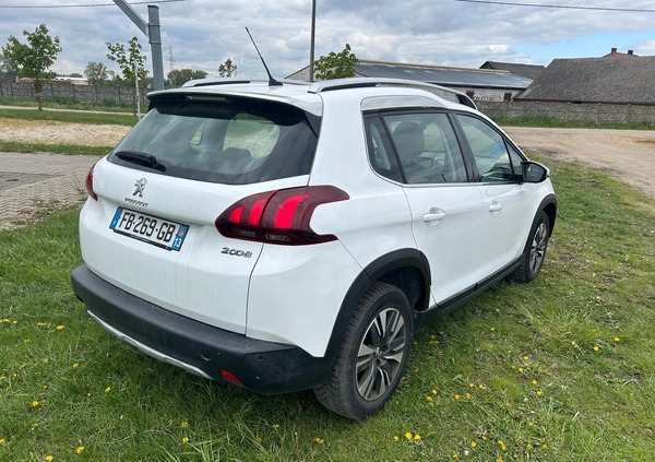 Peugeot 2008 cena 48900 przebieg: 83822, rok produkcji 2018 z Krotoszyn małe 37